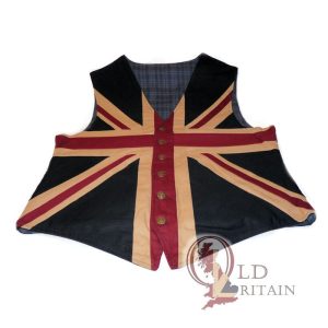 vintage union jack waistcoat
