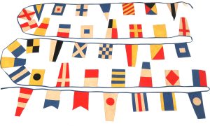 nautical flag bunting