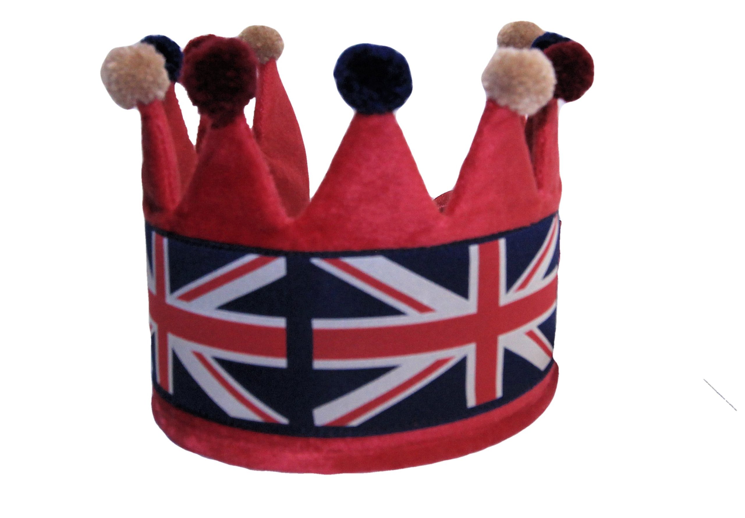 Vintage Union Jack Party Crown
